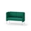 Modulsofa Adapt 120 lav rygg sidepaneler sh45 h88
