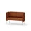 Modulsofa Adapt 120 lav rygg sidepaneler sh45 h88