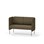 Modulsofa Adapt 120 lav rygg sidepaneler sh45 h88