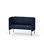 Modulsofa Adapt 120 lav rygg sidepaneler sh45 h88