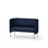 Modulsofa Adapt 120 lav rygg sidepaneler sh45 h88