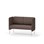 Modulsofa Adapt 120 lav rygg sidepaneler sh45 h88