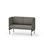 Modulsofa Adapt 120 lav rygg sidepaneler sh45 h88