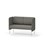 Modulsofa Adapt 120 lav rygg sidepaneler sh45 h88