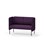 Modulsofa Adapt 120 lav rygg sidepaneler sh45 h88