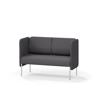 Modulsofa Adapt 120 lav rygg sidepaneler sh45 h88