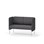 Modulsofa Adapt 120 lav rygg sidepaneler sh45 h88