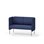 Modulsofa Adapt 120 lav rygg sidepaneler sh45 h88