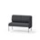 Modulsofa Adapt 120 lav rygg sidepanel venstre sh45 h88