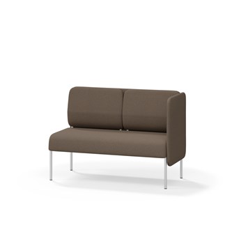 Modulsofa Adapt 120 lav rygg sidepanel venstre sh45 h88
