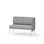 Modulsofa Adapt 120 lav rygg sidepanel venstre sh45 h88