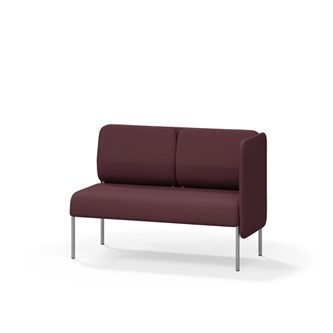 Modulsofa Adapt 120 lav rygg sidepanel venstre sh45 h88
