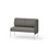 Modulsofa Adapt 120 lav rygg sidepanel venstre sh45 h88