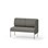 Modulsofa Adapt 120 lav rygg sidepanel venstre sh45 h88