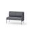 Modulsofa Adapt 120 lav rygg sidepanel venstre sh45 h88