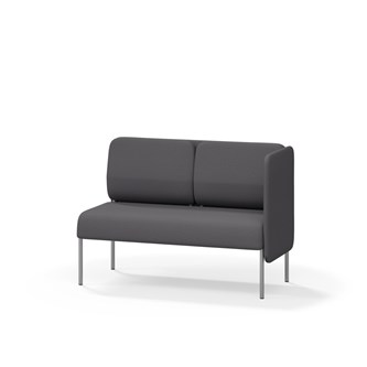 Modulsofa Adapt 120 lav rygg sidepanel venstre sh45 h88