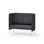 Modulsofa Adapt 120 medium rygg sidepaneler sh45 h108
