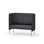 Modulsofa Adapt 120 medium rygg sidepaneler sh45 h108