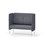 Modulsofa Adapt 120 medium rygg sidepaneler sh45 h108