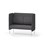 Modulsofa Adapt 120 medium rygg sidepaneler sh45 h108