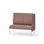 Modulsofa Adapt 120 medium rygg sidepanel venstre sh45 h108