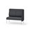 Modulsofa Adapt 120 medium rygg sidepanel venstre sh45 h108