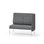 Modulsofa Adapt 120 medium rygg sidepanel venstre sh45 h108