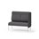 Modulsofa Adapt 120 medium rygg sidepanel venstre sh45 h108