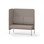 Modulsofa Adapt 120 høy rygg sidepanel høyre sh45 h128