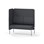 Modulsofa Adapt 120 høy rygg sidepanel høyre sh45 h128