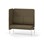 Modulsofa Adapt 120 høy rygg sidepanel høyre sh45 h128