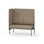 Modulsofa Adapt 120 høy rygg sidepanel høyre sh45 h128