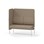 Modulsofa Adapt 120 høy rygg sidepanel høyre sh45 h128