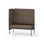 Modulsofa Adapt 120 høy rygg sidepanel høyre sh45 h128
