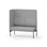 Modulsofa Adapt 120 høy rygg sidepanel høyre sh45 h128