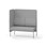 Modulsofa Adapt 120 høy rygg sidepanel høyre sh45 h128