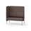 Modulsofa Adapt 120 høy rygg sidepanel høyre sh45 h128