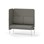 Modulsofa Adapt 120 høy rygg sidepanel høyre sh45 h128