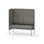 Modulsofa Adapt 120 høy rygg sidepanel høyre sh45 h128