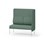 Modulsofa Adapt 120 høy rygg sidepanel venstre sh45 h128