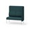 Modulsofa Adapt 120 høy rygg sidepanel venstre sh45 h128
