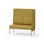 Modulsofa Adapt 120 høy rygg sidepanel venstre sh45 h128