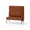 Modulsofa Adapt 120 høy rygg sidepanel venstre sh45 h128