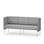 Modulsofa Adapt 180 lav rygg sidepaneler sh45 h88