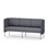Modulsofa Adapt 180 lav rygg sidepaneler sh45 h88