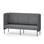 Modulsofa Adapt 180 medium rygg sidepaneler sh45 h108