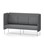 Modulsofa Adapt 180 medium rygg sidepaneler sh45 h108