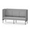 Modulsofa Adapt 180 medium rygg sidepaneler sh45 h108