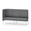 Modulsofa Adapt 180 medium rygg sidepanel høyre sh45 h108