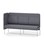 Modulsofa Adapt 180 medium rygg sidepanel høyre sh45 h108